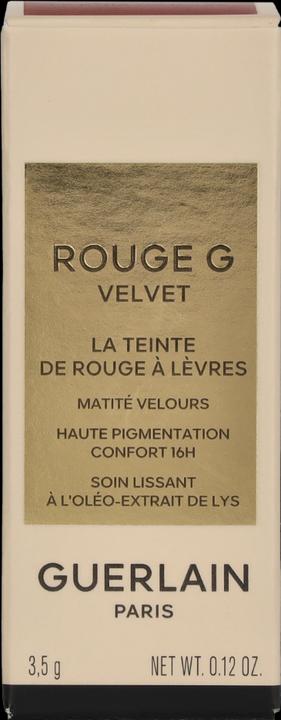 Actual product image Guerlain Rouge G Velvet 24 Lips Refill 258 (258 Le Bois De Rose)