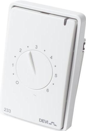 Immagine prodotto Danfoss DEVIreg 233 Frontale bianco, con manopola - 1 pz.