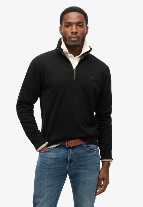 Actual product image Superdry Sweatshirt Casual Comfortable fit Essential Logo Henley (XL)