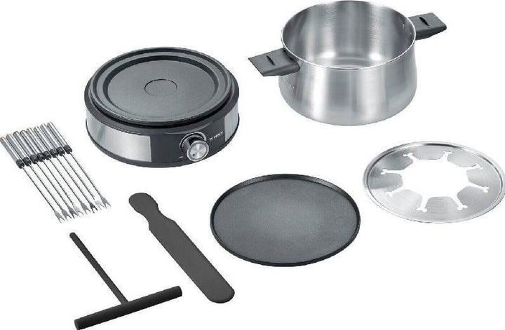 Actual product image Severin FO2471 stainless steel, black (Chinoise Fondue, Fondue Bourguignonne, Chocolate fondue, Cheese fondue)