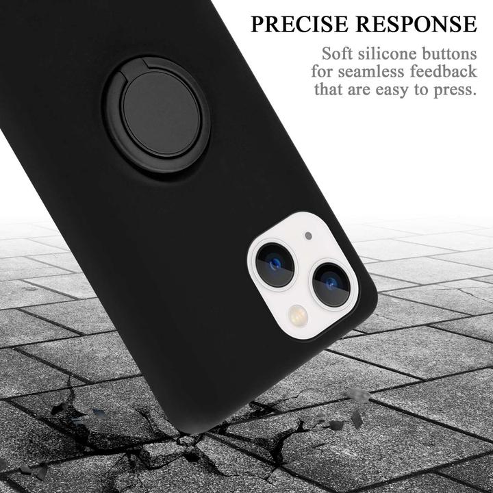 Immagine prodotto Cadorabo Custodia per Apple iPhone 14 PLUS in TPU Liquid Ring in stile custodia in silicone (Apple iPhone 14 Plus)