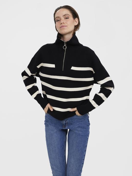 Image du produit Vero Moda Blouse zippée à col haut (M)