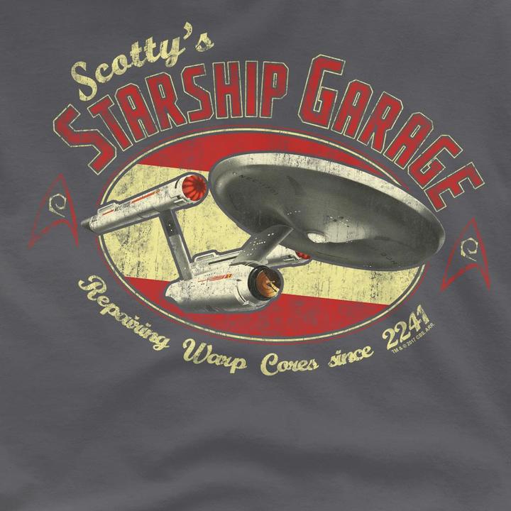 Actual product image Mens Scotty's Garage T-Shirt (S)
