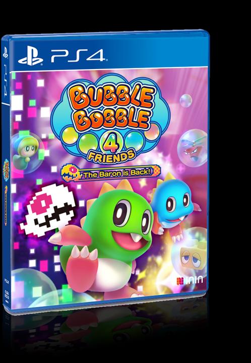 Actual product image ININ Games Bubble Bobble 4 Friends The Baron is BACK! (PS4, EN)