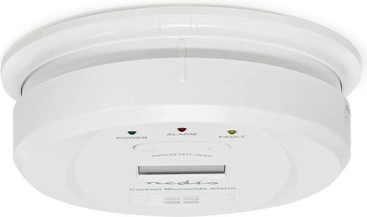 Actual product image Nedis Carbon monoxide alarm | Battery operated | Battery life up to: 5 years | With test button