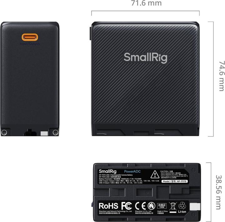 Image du produit SmallRig NP-F970 (Batterie)