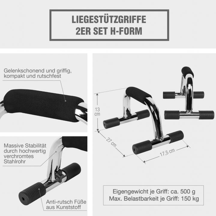 Image du produit Gorilla Sports Barres de push up