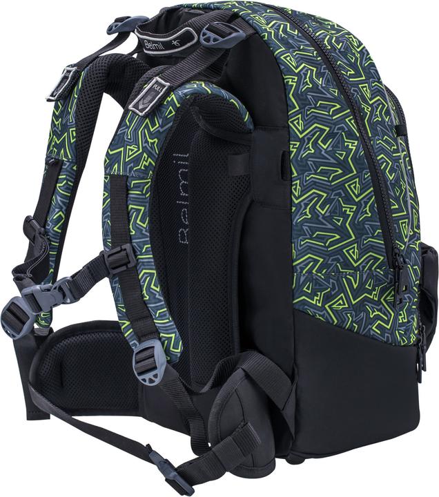 Immagine prodotto Belmil Zaino scuola Wave Premium 2in1 iguana (20 l)