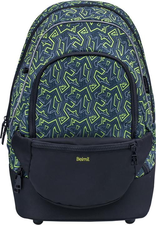 Immagine prodotto Belmil Zaino scuola Wave Premium 2in1 iguana (20 l)