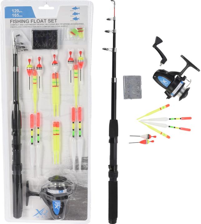 Image du produit XQ Max Set de pêche 120 pièces (Télescope, 165 cm)