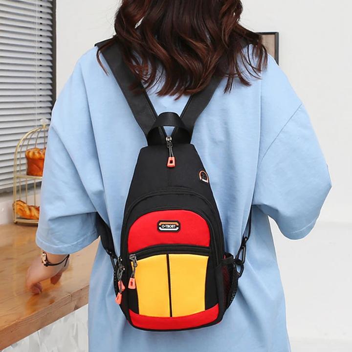 Produktbild Only-Bags.Store Mini-Rucksack Kleine Brusttasche Messenger Bag Sporttasche Reisetasche Rucksack Crossbody Bag