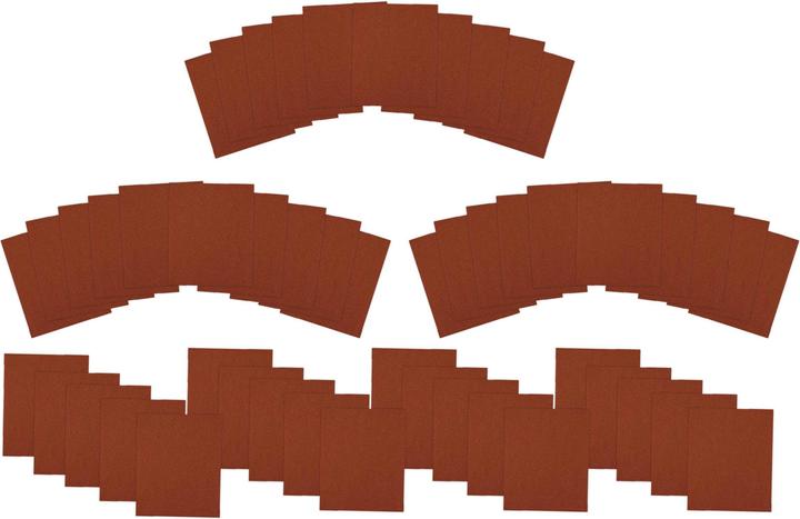 Immagine prodotto kwb Set di carta vetrata a mano grit (P20, P180, P50, P100, P40, P150)