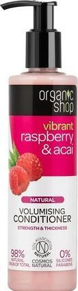Organic Shop Volumising Conditioner Conditioner Giving Volume To Hair Raspberry & Acai 280Ml (280 ml)