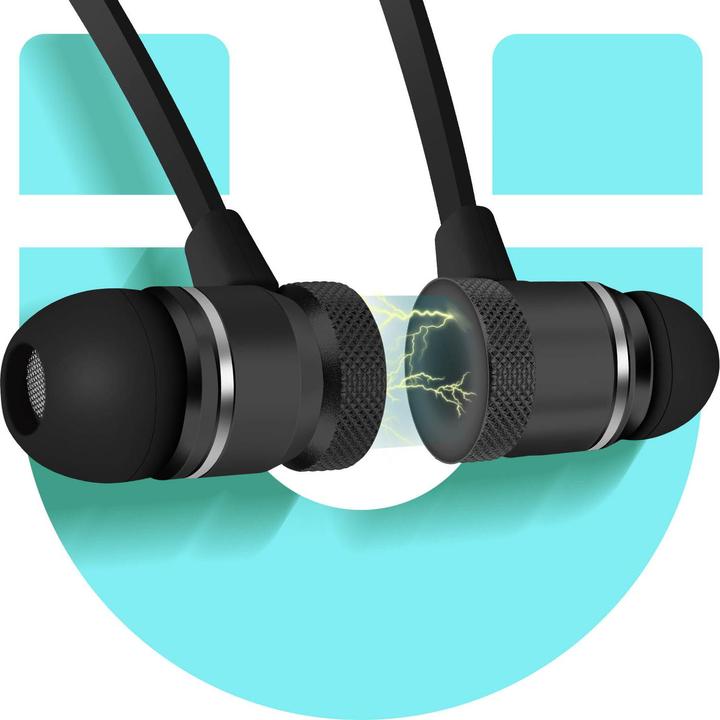 Image du produit Avizar Ecouteurs intra-auriculaires Bluetooth magnétiques (6 h, Sans fil)