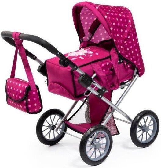 Actual product image Bayer Dolls Pram - City Star - Purple & Pink (13667AA)