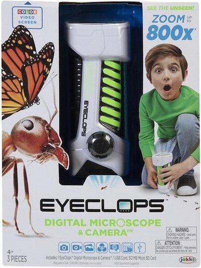 Produktbild Jakks Pacific Eyeclops Digital Microscope & Camera mit Farbbildschirm -800X Zoom- Wireless - In- un