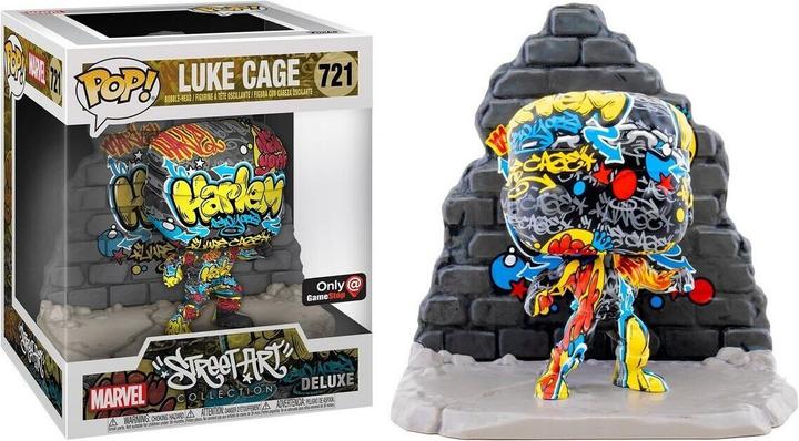 Image du produit Proxy Funko! Pop Deluxe Exclusive Marvel Luke Cage Graffiti (52711)