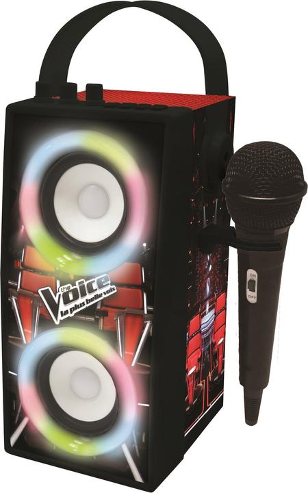 Produktbild Lexibook BTP180TVZ The Voice Tragbarer Bluetooth-Lichtlautsprecher mit Mikrofon, Stereoanlage, Lich