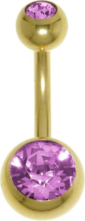 Bijouteria Bauchpiercing (Chirurgenstahl, Swarovski Kristall)