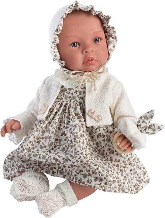 Asi Leonora in beige Dress with Flowers