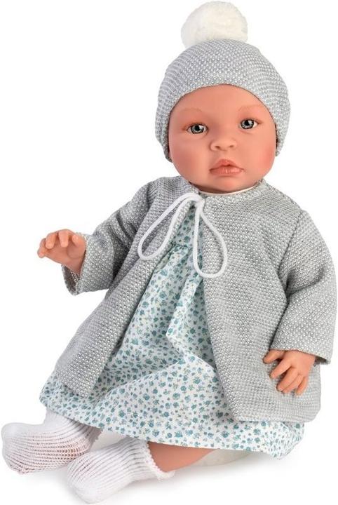 Produktbild Asi Compatible Dolls - Leonora Baby doll in Blue Flowerprint Dress an