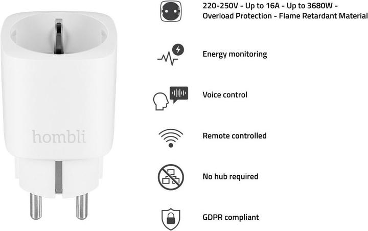 Image du produit Hombli Smart-Steckdose EU