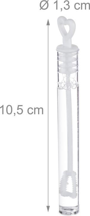 Image du produit Relaxdays Bulles de savon mariage