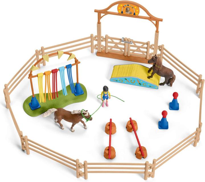 Actual product image Schleich Pony Agility Training