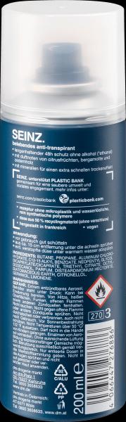 Actual product image dm Seinz. SEINZ. deodorant spray antiperspirant sport (Spray)