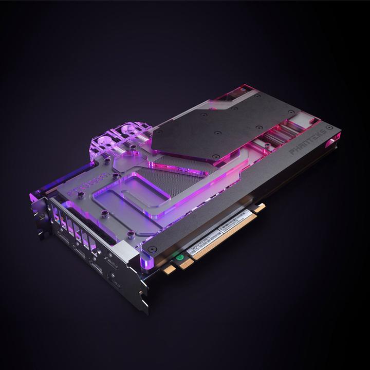 Produktbild Phanteks Glacier RTX 3090Ti GPU Water Block Asus, D-RGB - Backplate