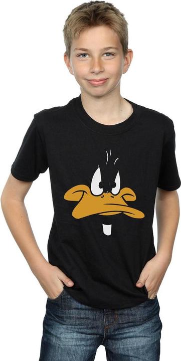 Actual product image Looney Tunes Boys Daffy Duck Big Face T-Shirt (140, 146)