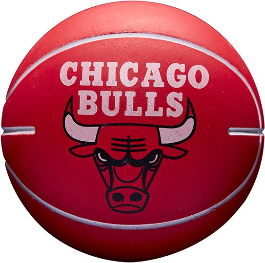Actual product image Wilson Nba Dribbler Basketball Chicago Bulls