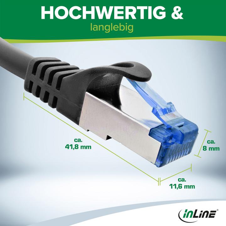 Actual product image InLine Patchkabel (S/FTP, CAT6a, 5 m)