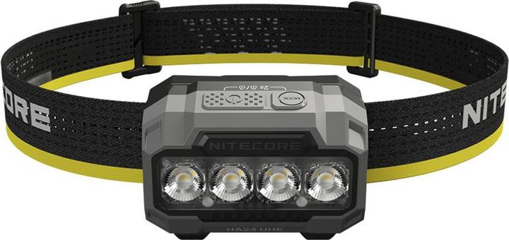 Actual product image Nitecore HA23 UHE Headlamp Black (400 lm)
