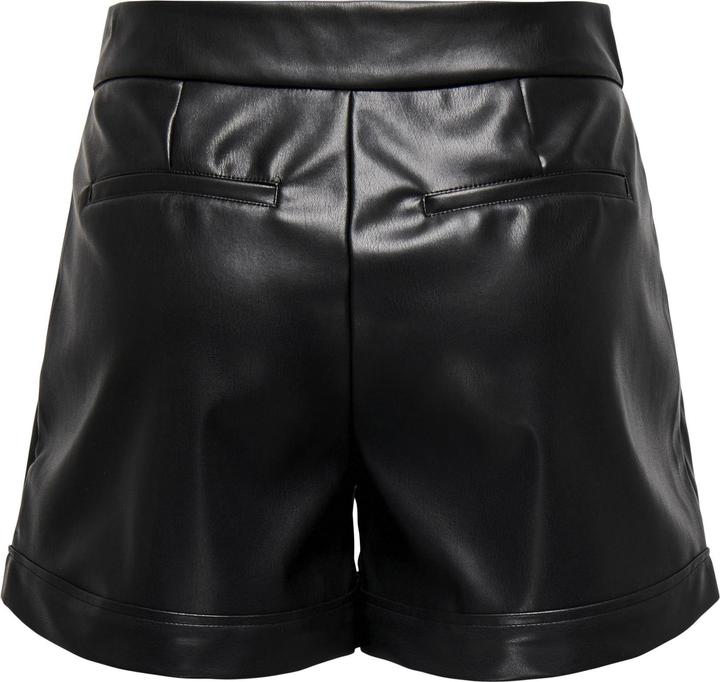 Image du produit Only ONLIZARA Hohe Taille Normal geschnitten Shorts in Lederoptik Shorts in Lederoptik (XXL)