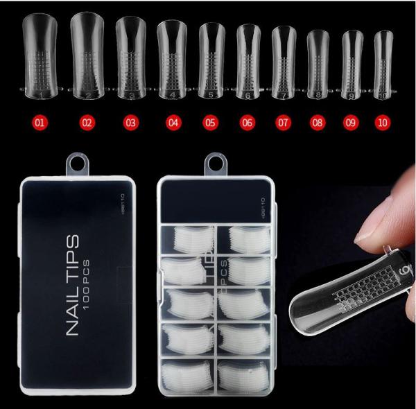 Image du produit Canni Nail Tips (Ongles artificiels, Clair)