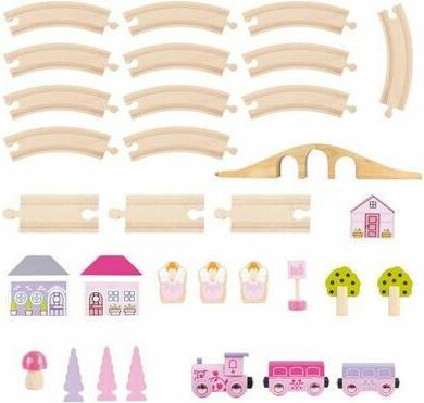 Actual product image Bigjigs Wooden rail station