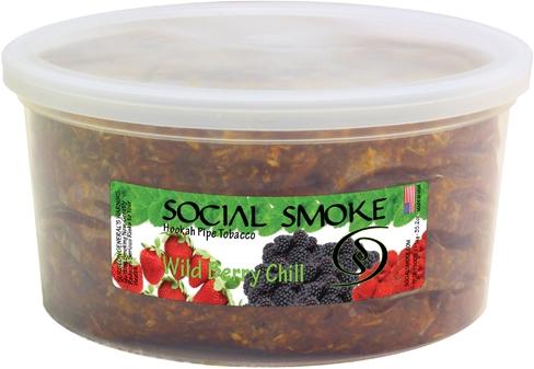 Immagine prodotto Social Smoke Wild Berry Chill 1kg (Lampone, Mora, Menta, 1000 g)