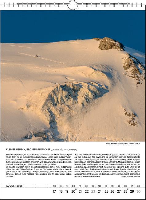 Immagine prodotto Blodigs Alpenkalender 2026 (24 x 32 cm, Copertina rigida, Tedesco)