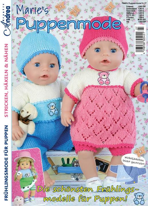 Image du produit Andrea Kreativ Marie's Puppenmode Nr. 27 (Allemand, Andrea Créative, 2022)
