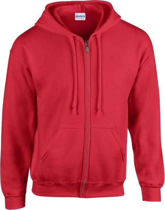 Gildan Hoodie mit durchgehendem Reissverschluss