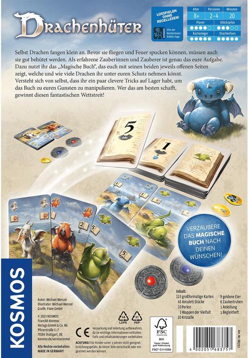 Actual product image Kosmos Dragon Keeper (German)