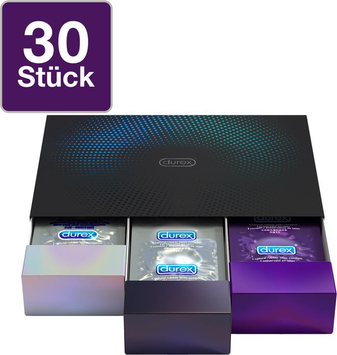 Actual product image Durex Suprise Me Deluxe Black Box (3 pcs.)