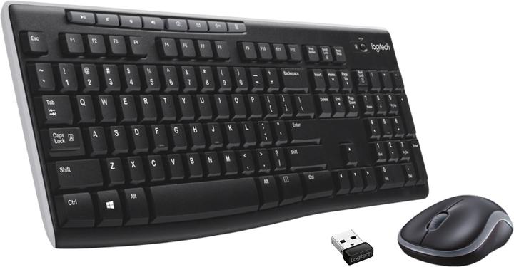 Logitech MK270 (Eng. Int., Kabellos)