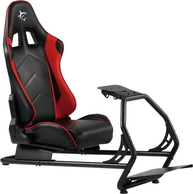 Immagine prodotto White Shark Sedia da gioco per il cockpit della simulazione di King of Speed Racing