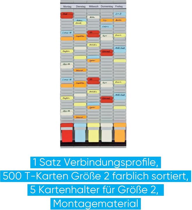 Produktbild Franken PLANTAFEL 5TRÄG,35FÄCH (7 x 25.5 x 81.5 cm)