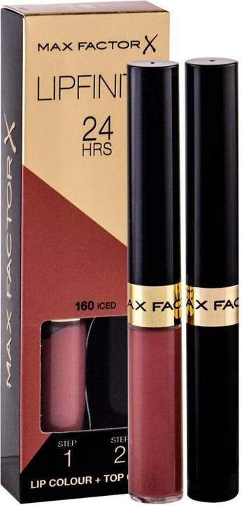 Actual product image Max Factor Lipfinity Lip Colour (160 Iced)