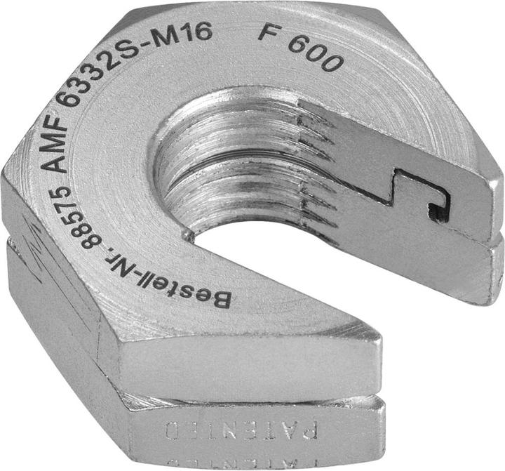 Actual product image Amf Quick-action nut without shoulder
