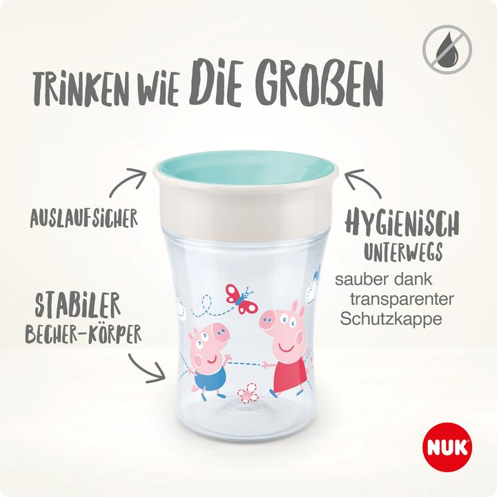 Image du produit NUK Magic Cup Peppa Pig 360°-Trinkrand