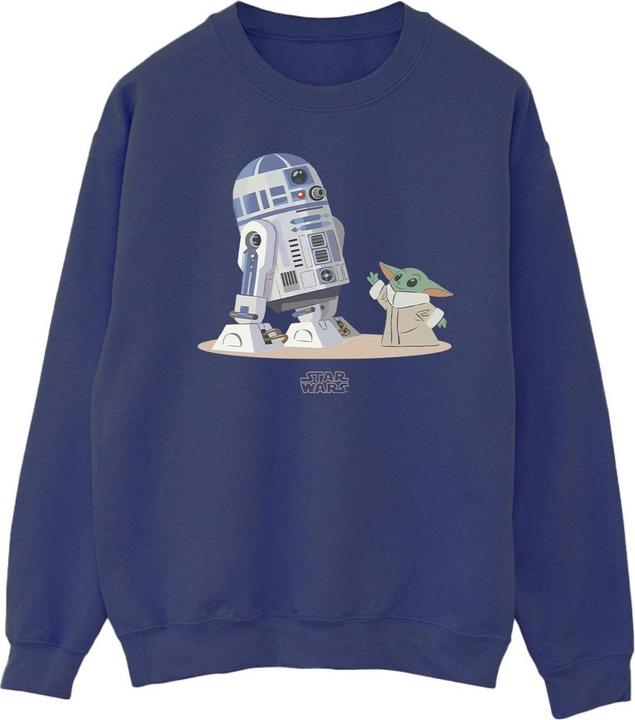 Star Wars The Mandalorian R2D2 And Grogu Sweatshirt (M)